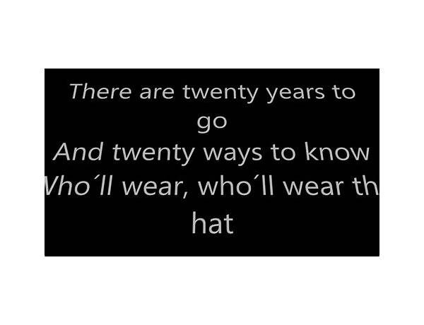Twenty Years en Lyrics [Placebo]