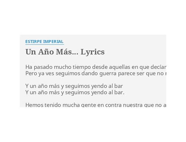 Un año más 2020 es Lyrics [Pablo Campos]