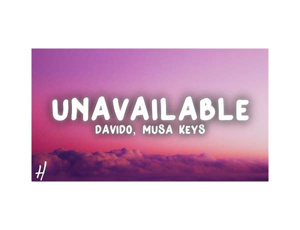 Unavailable en Lyrics [Earth Girls]