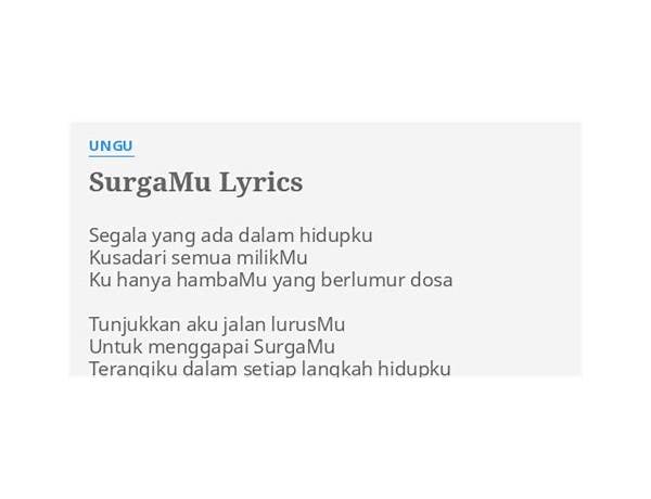 Ungu id Lyrics [Ungu]