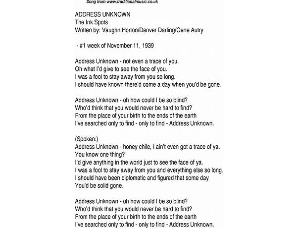 Unknown it Lyrics [Jekesa]