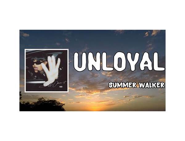 Unloyal en Lyrics [Oliver Colli]