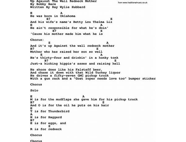 Up Against the Wall en Lyrics [J. Rand]