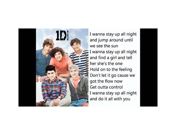 Up All Night en Lyrics [Horrorshow]