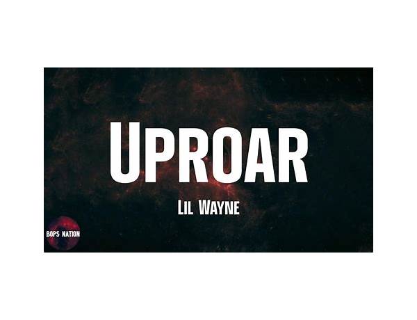 Uproar en Lyrics [Steyn]