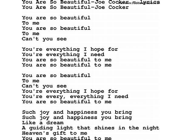 Ur So Beautiful en Lyrics [Grace VanderWaal]