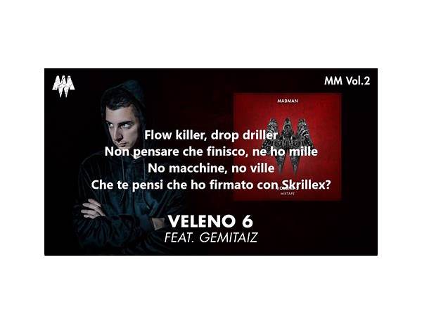 Veleno 6 cs Lyrics [MadMan]