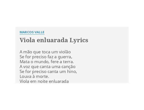 Viola Enluarada pt Lyrics [Inezita Barroso]