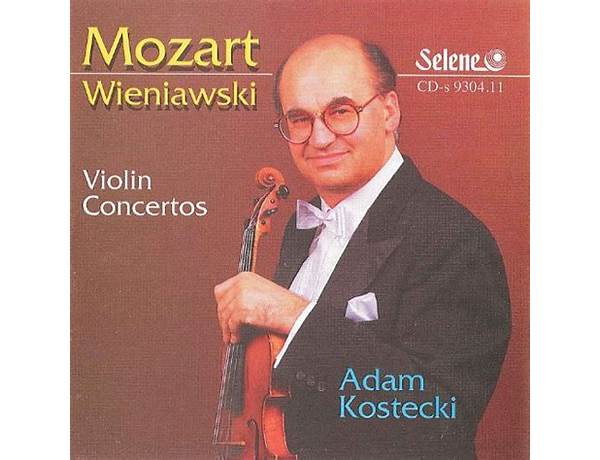 Violin: Boguslaw Kostecki, musical term