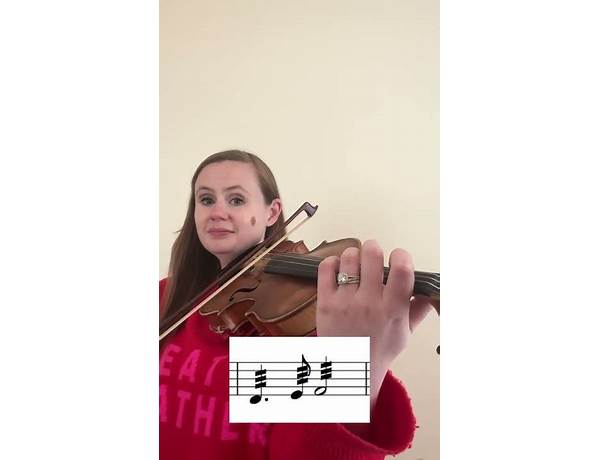 Violin: Karin Liljenberg, musical term