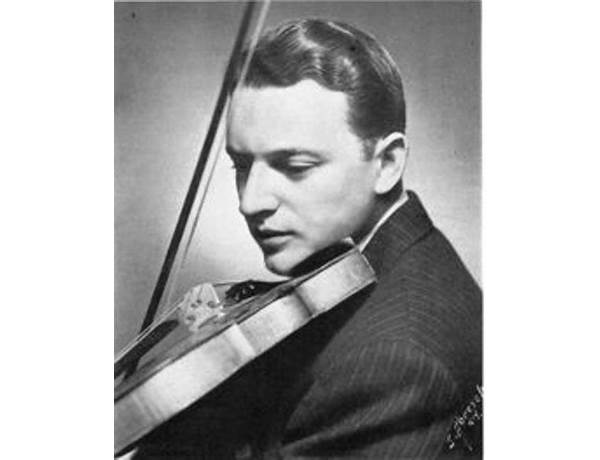 Violins: Bernard Kundell, musical term