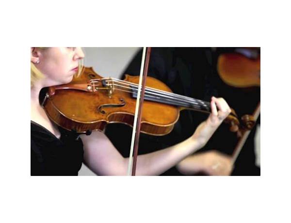 Violins: Carrie Kennedy, musical term