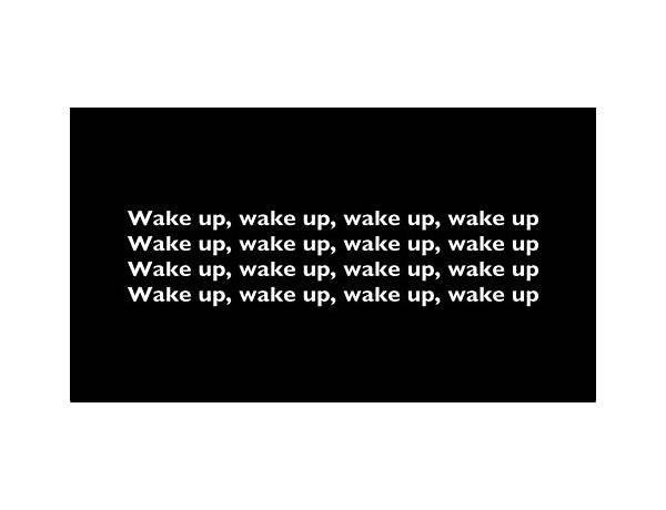 Wake Up! en Lyrics [Jai Musiq]
