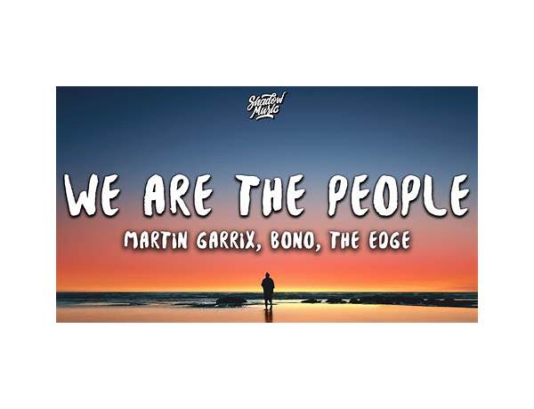 We Are the People en Lyrics [Bob Carlisle]