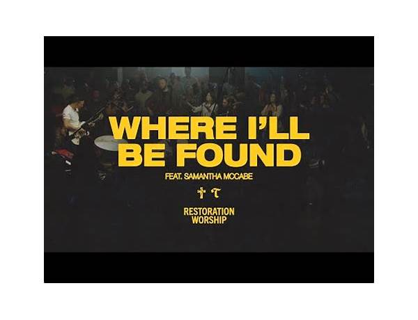 Where I\'ll Be Found en Lyrics [Harry Hookey]