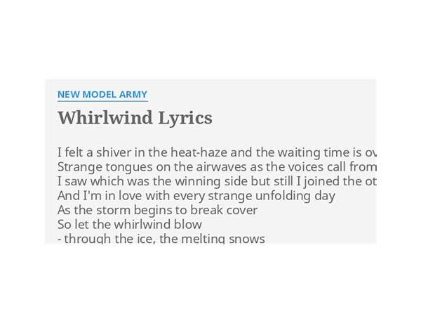 Whirlwind en Lyrics [K.eena]