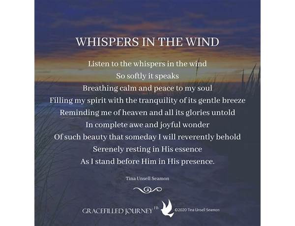 Whispers In The Wind en Lyrics [Scars Of Tomorrow]