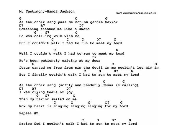 Who Do You Go To? en Lyrics [Wanda Jackson]