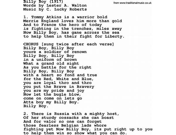 Willie Boy en Lyrics [Townes Van Zandt]