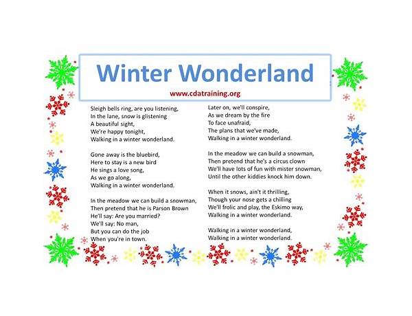 Winter en Lyrics [The Echoing Green]