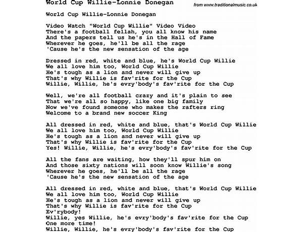 World cup champion en Lyrics [Karl Oskar]