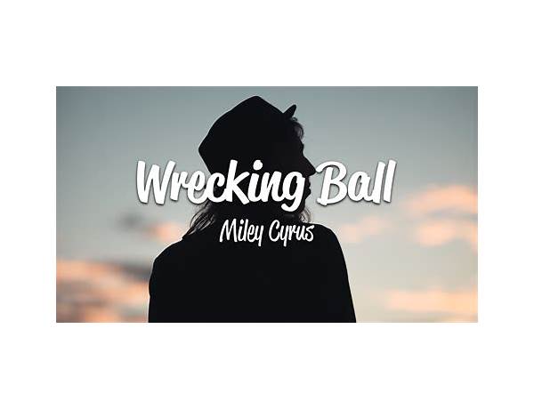 Wrecking Ball en Lyrics [The So So Glos]