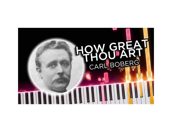 Written: Carl Gustav Boberg, musical term
