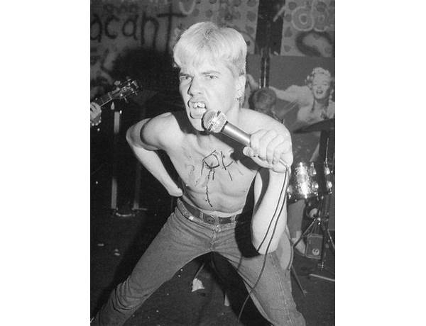 Written: Darby Crash, musical term