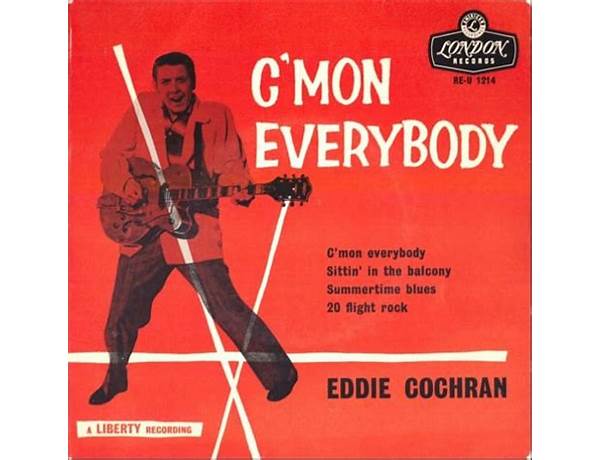 Written: Eddie Cochran, musical term