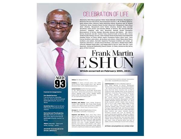 Written: Frank Eshun, musical term