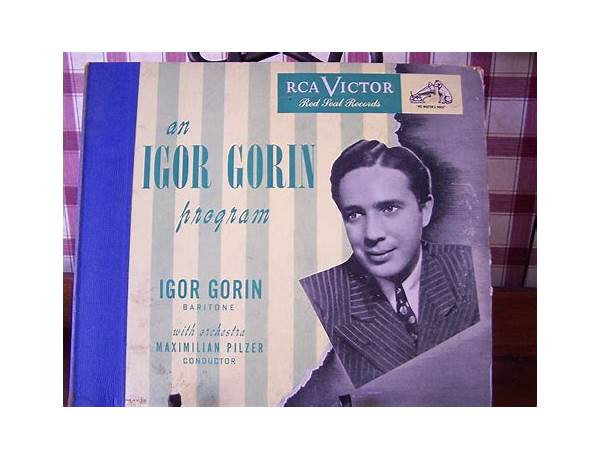 Written: Igor Gorin, musical term