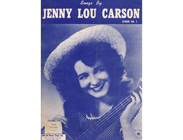 Written: Jenny Lou Carson, musical term