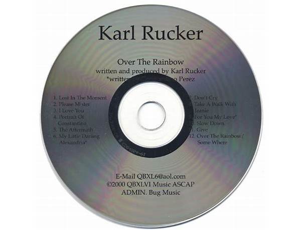 Written: Karl Rucker, musical term