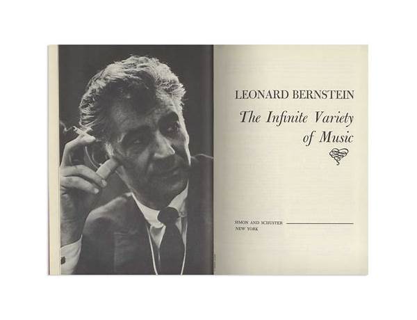 Written: Leonard Bernstein, musical term