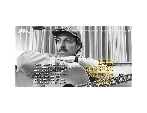 Written: Luis Alberto Segura, musical term