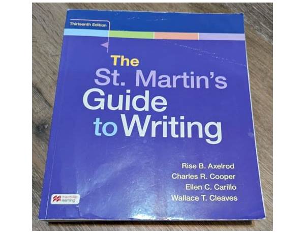 Written: Martin Cooper, musical term