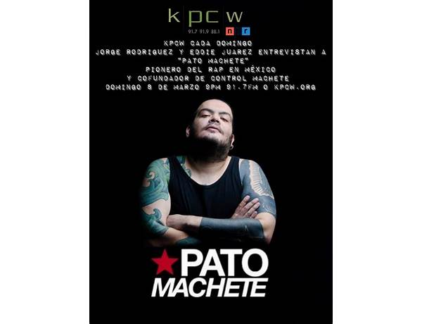 Written: Pato Machete, musical term