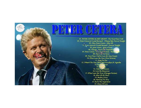 Written: Peter Cetera, musical term