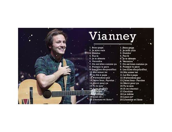 Written: Vianney, musical term