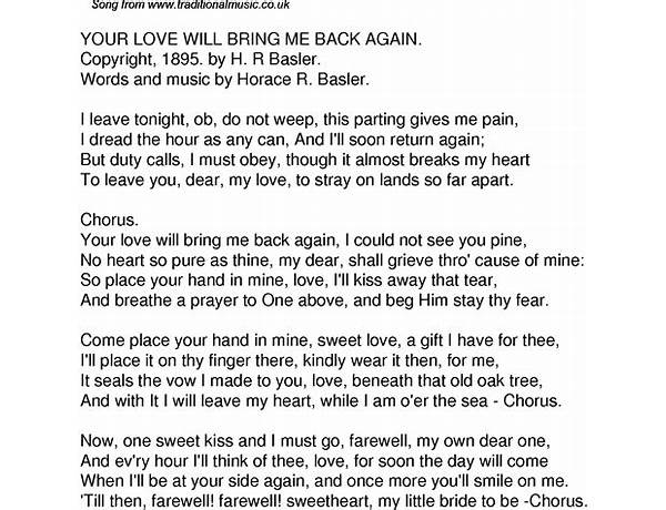 You Bring Me Love en Lyrics [Scandal\'us]