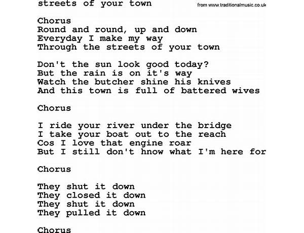 Your Town en Lyrics [Heyzl]