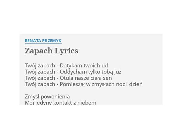 Zapach pl Lyrics [Moonlight]