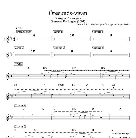 Öresunds-visan lyrics credits, cast, crew of song