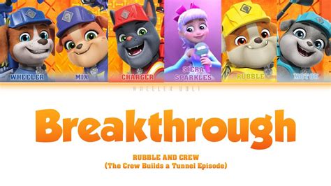 ​breakthrough lyrics credits, cast, crew of song