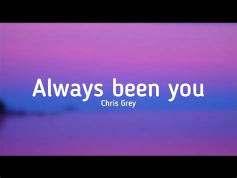 Always Been You lyrics credits, cast, crew of song