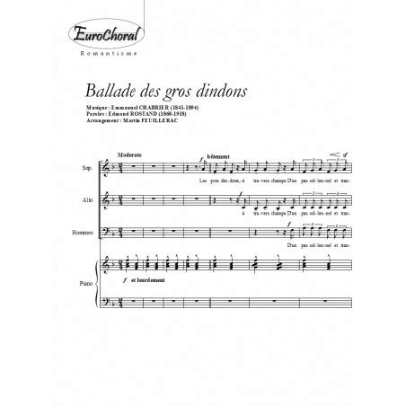 Ballade des gros dindons lyrics credits, cast, crew of song