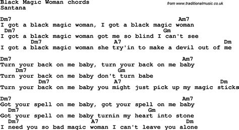 Black Magic Woman lyrics credits, cast, crew of song