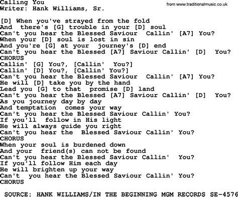 Calling Out to You lyrics credits, cast, crew of song
