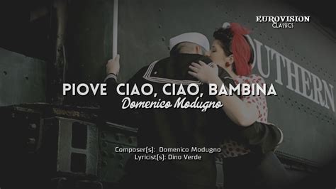 Ciao, Ciao Bambina lyrics credits, cast, crew of song