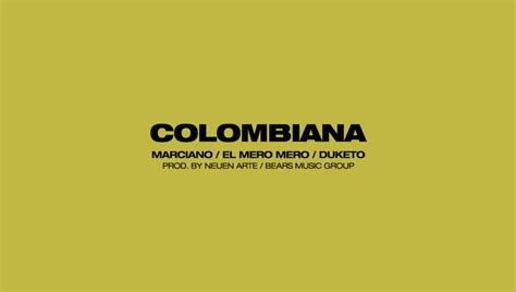 Colombiana lyrics credits, cast, crew of song